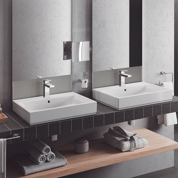 Зеркало косметическое Grohe Selection Cube 40808000