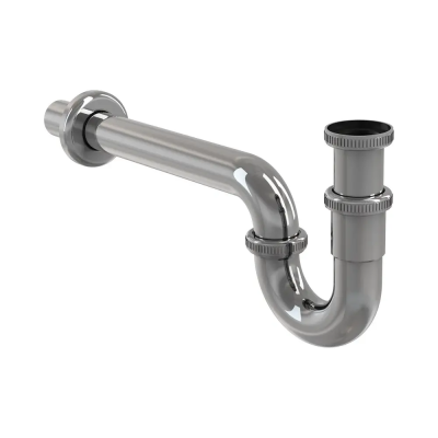 Сифон для раковины d32, U-форма, с накидной гайкой 5/4 Alcaplast A432