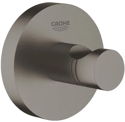 Крючок для банного халата, тёмный графит матовый Grohe Essentials 40364AL1