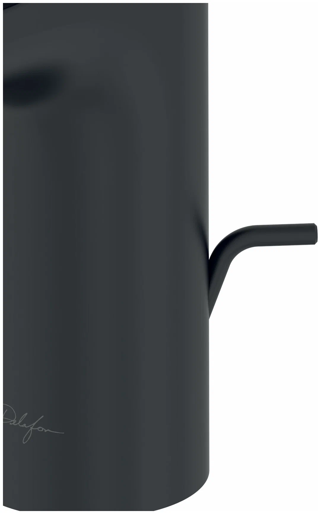 Смеситель для раковины с донным клапаном, черный Jacob Delafon Odeon Rive Gauche E21030-BL-BL