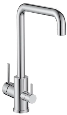Смеситель для кухни, с подключением к фильтру, хром VODA FW519