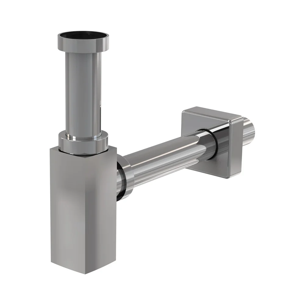 Сифон для раковины d32, квадратный Alcaplast Design A401