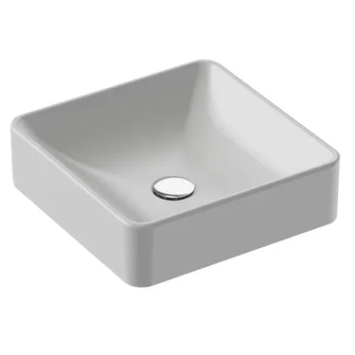 EVG102-HW1 VOX Накладная раковина-чаша 40*40 см, матовый белый