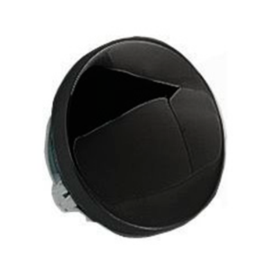 Заглушка слива-перелива, черная Jacob Delafon Nouvelle Vague E30591-BLV