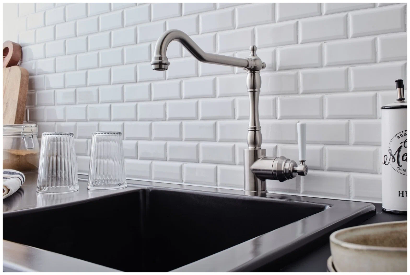 Смеситель для кухни, матовая сталь Jacob Delafon Cleo 1889 E24317-VS