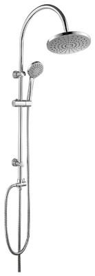 Душевая система с переключателем, без смесителя, хром ESKO ST01