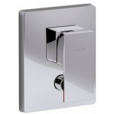 Смеситель для душа, внешняя часть, встраиваемый, хром Jacob Delafon Strayt E98633-CP