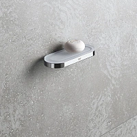 Мыльница, без держателя, прозрачный белый Grohe Selection 41036000