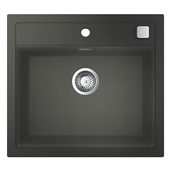 Мойка K700, композитная, 560x510, серый гранит Grohe 31651AT0