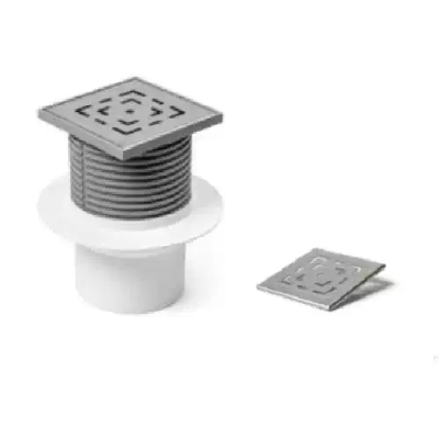 Трап точечный для пола, нижний слив MCH L421L