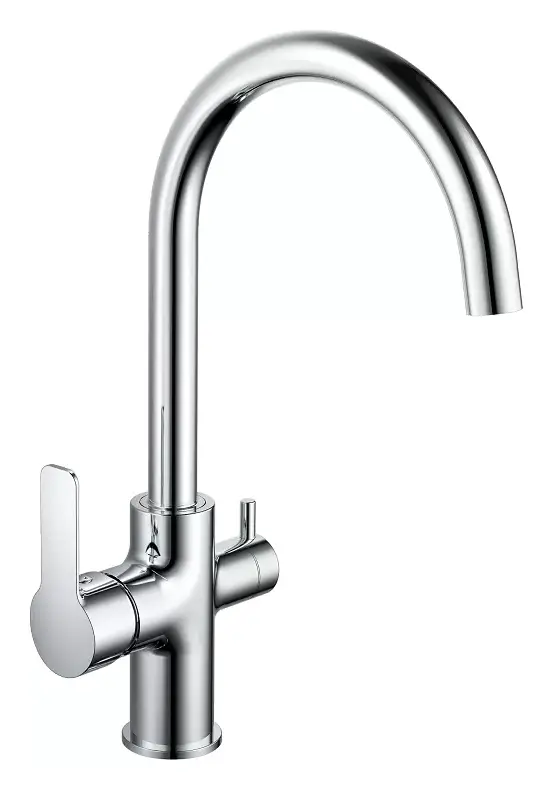 Смеситель для кухни, с подключением к фильтру, хром ESKO K27