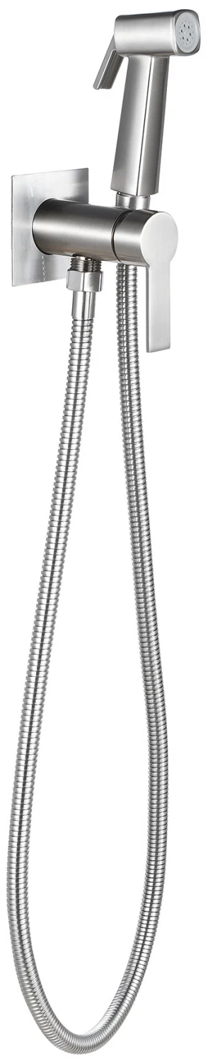 Гигиенический душ со смесителем, встраиваемый, сатин ESKO SMH06 SATIN