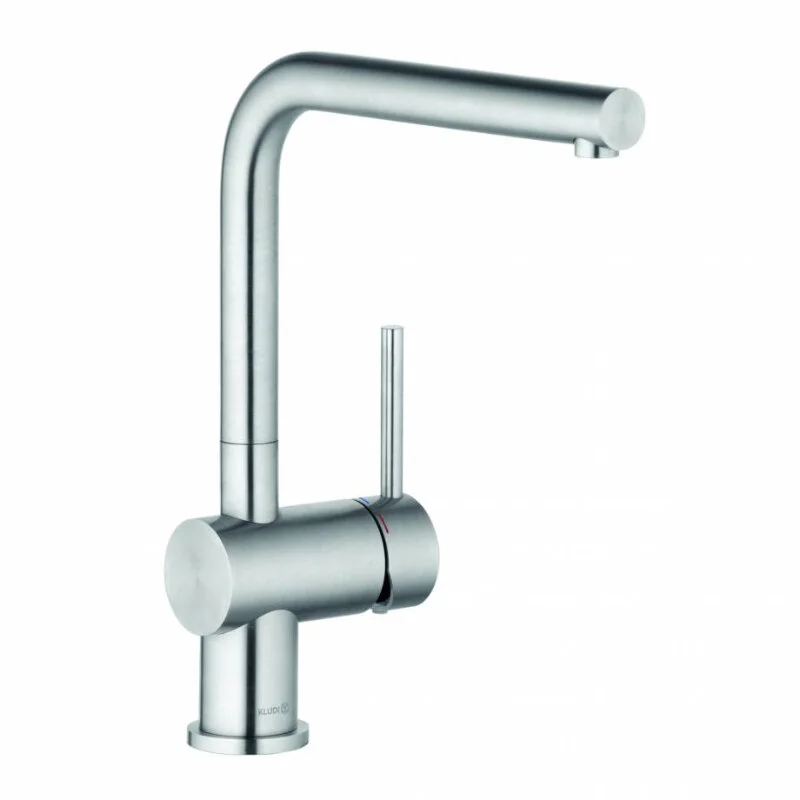 Смеситель для кухни, хром Kludi Steel 45803F877