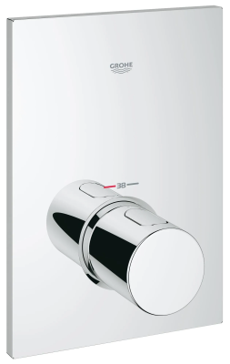 Центральный термостат, внешняя часть, хром Grohe Grohtherm F 27619000