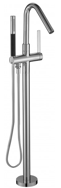 Смеситель для ванны, напольный, хром Jacob Delafon Stillness E97344-CP