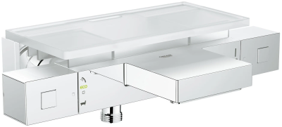 Термостат для ванны с полочкой, хром Grohe Grohtherm Cube 34502000