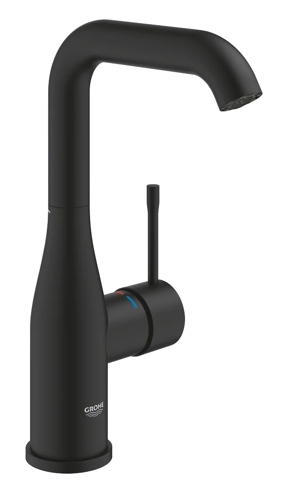 Смеситель для раковины, размер L, черный Grohe Essence 24177KF1