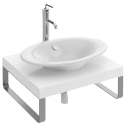 Держатель для полотенца 520, подвесной Jacob Delafon Parallel EB507-BME