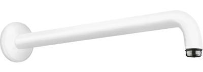 Кронштейн для верхнего душа 389, настенный, белый Hansgrohe 27413700