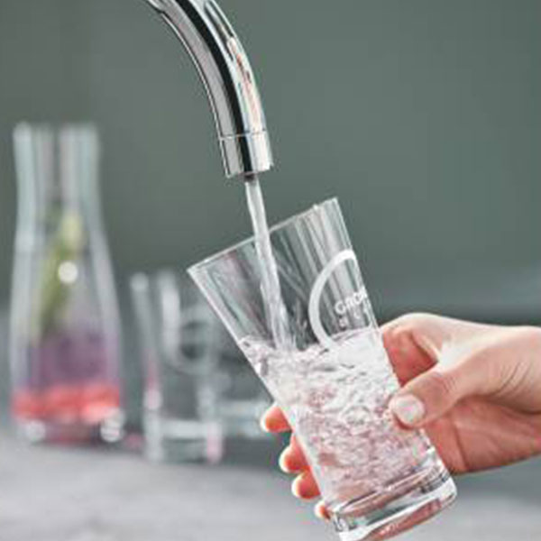 Смеситель для кухни, хром Grohe Blue Pure 33251000