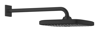 Верхний душ, квадратный, кронштейн 380, черный Grohe Tempesta 250 Cube 266872430