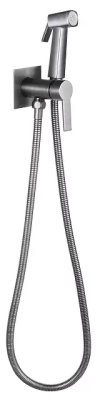 Гигиенический душ со смесителем, встраиваемый, матовый графит ESKO SMH06 GRAPHITE