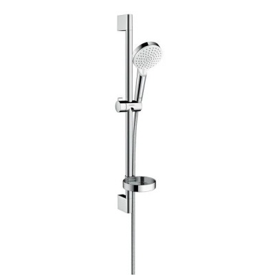 Душевой гарнитур 650 с мыльницей, хром Hansgrohe Crometta Vario 26553400