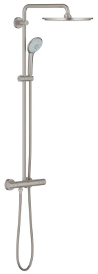 Душевая система с термостатом для душа, суперсталь Grohe Euphoria XXL 310 26075DC0