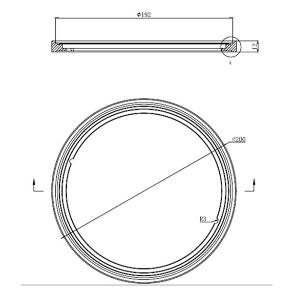 Зеркало косметическое, хром Grohe Selection 41077000