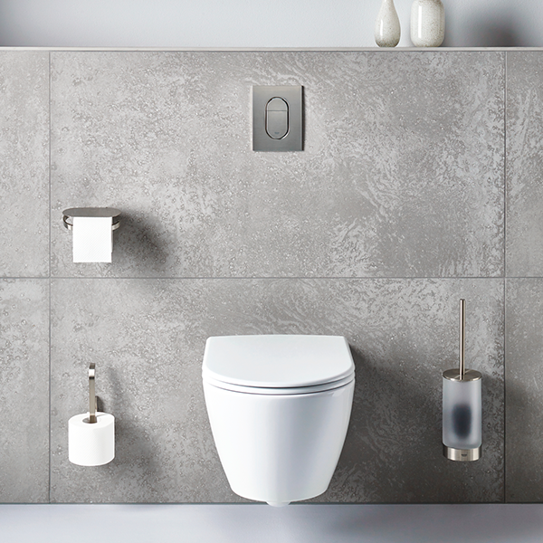 Панель смыва, размер S, суперсталь Grohe Arena Cosmopolitan 37624DC0