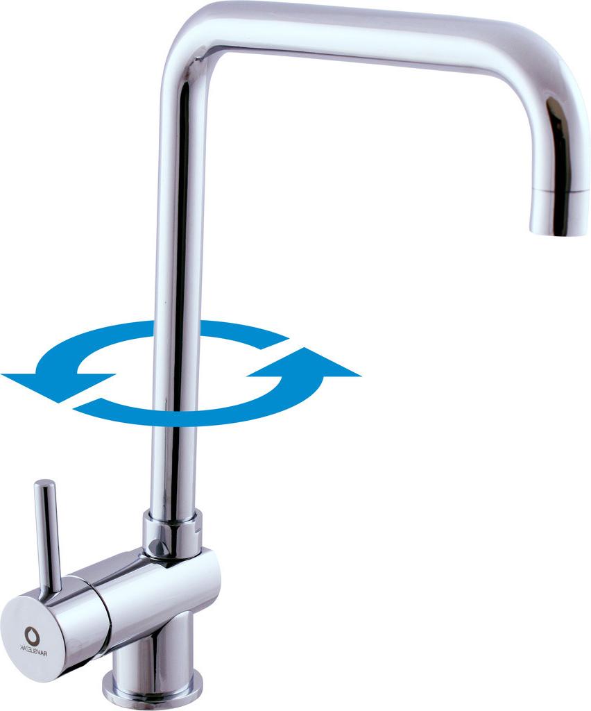 SE908.5/5 SEINA Смеситель кухонный с поворачивающимся изливом