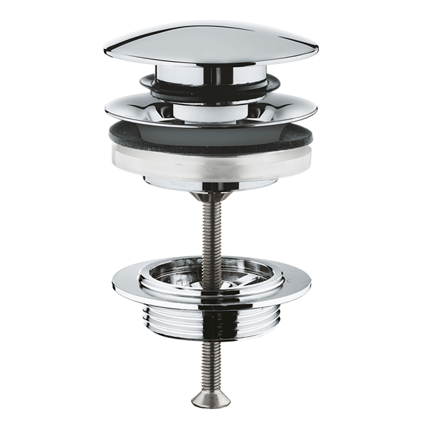 Донный клапан для раковины, универсальный, хром Grohe 65807000