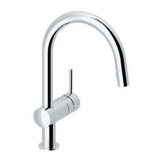 32321000 Minta Однорычажный смеситель для кухонной мойки с выдвижным изливом