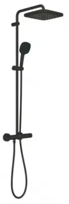 Душевая система с термостатом для душа, черный Grohe Tempesta Cosmopolitan 250 Cube 266892431