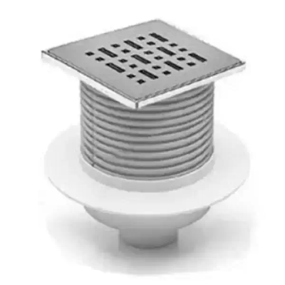 Трап точечный для пола, нижний слив MCH F420XL