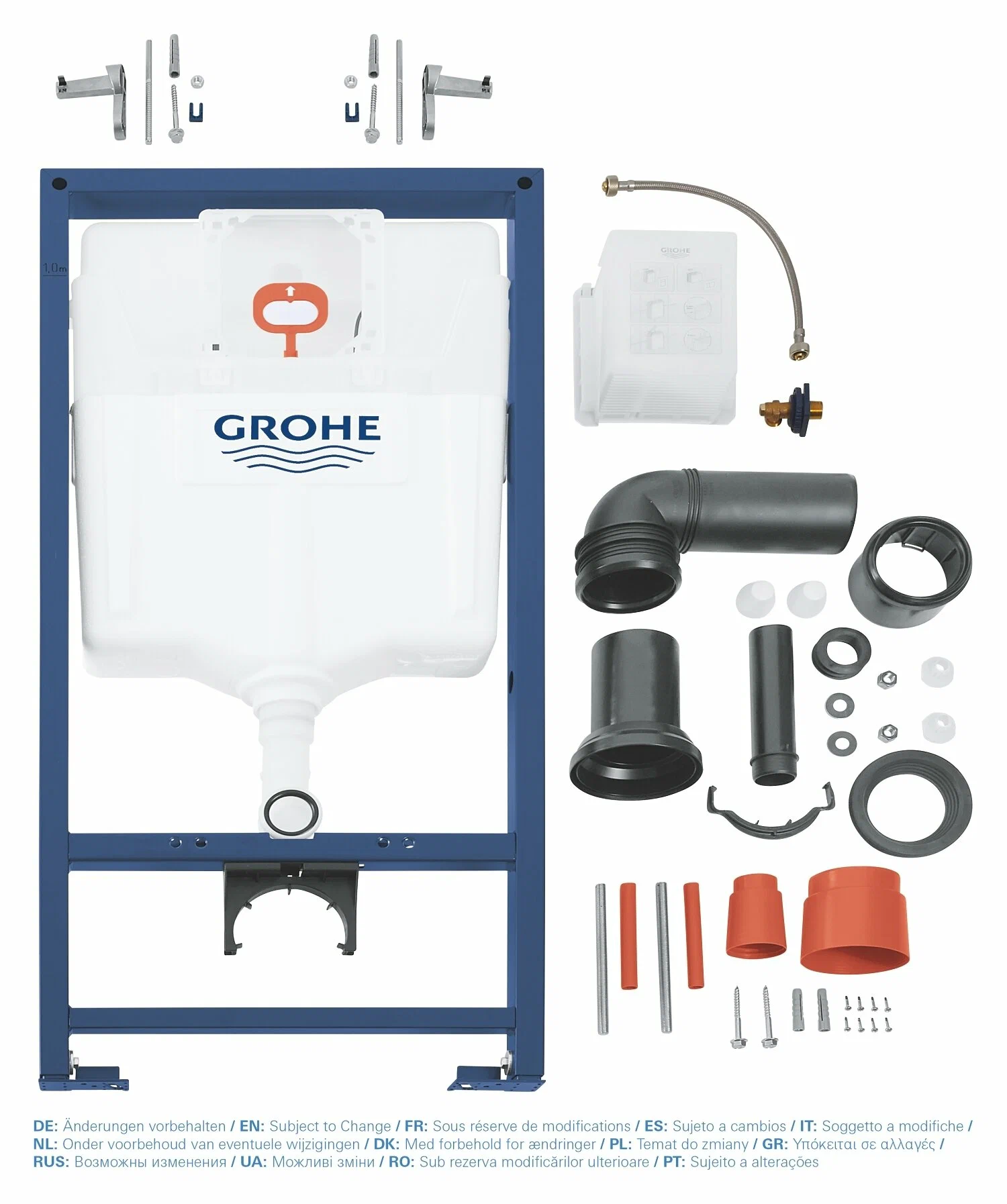 Инсталляция для подвесного унитаза GROHE Rapid SL 38536001