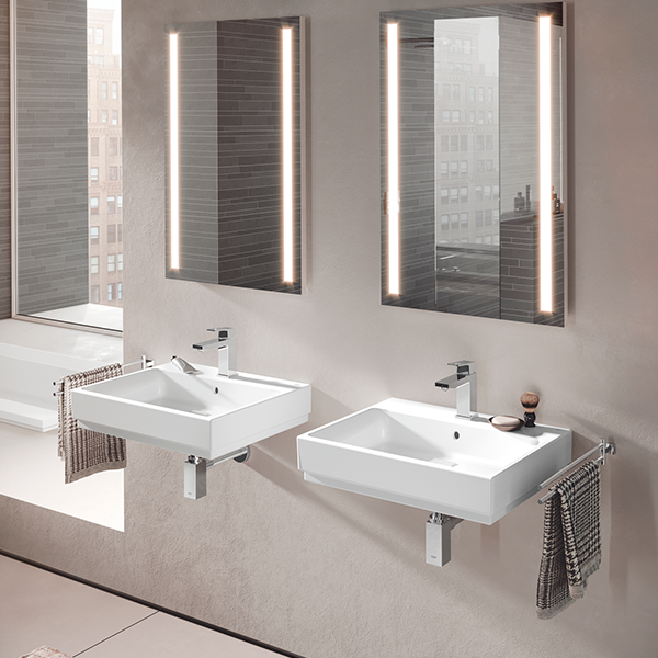 3947300H Cube Ceramic Раковина подвесная