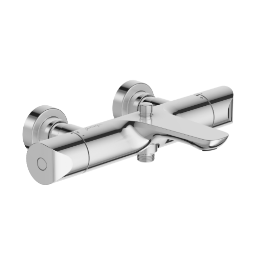 E23721-CP VILLETTE Смеситель для ванны с термостатом, хром