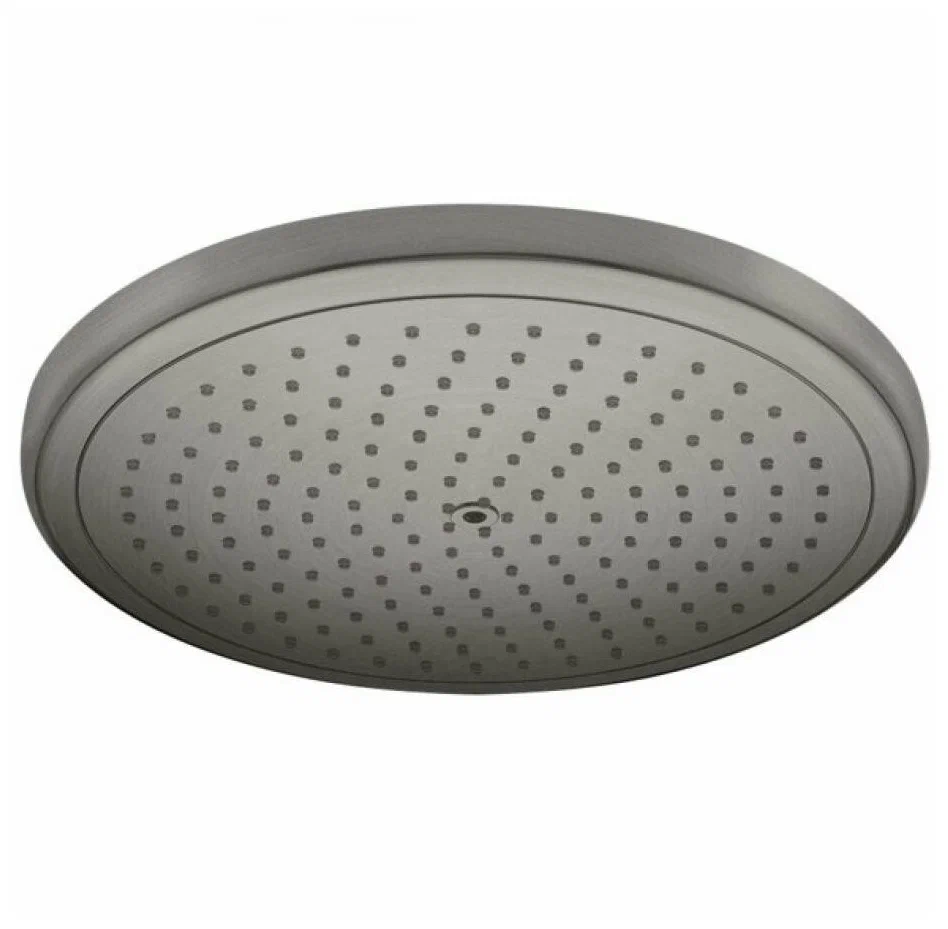 Верхний душ 280, шлифованный черный хром Hansgrohe Croma 26220340