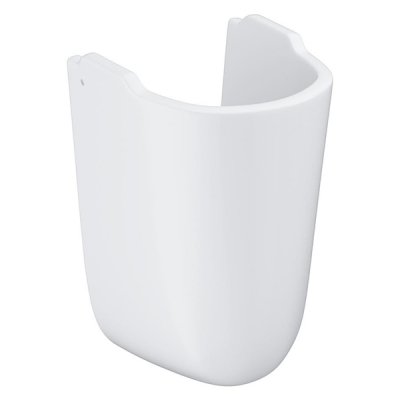 Полупьедестал для раковины, с крепежами, альпин-белый, Grohe Bau Ceramic 39426000