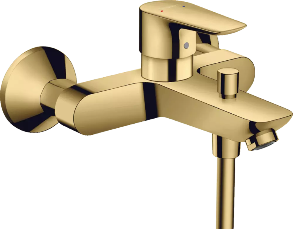 Смеситель для ванны, золото Hansgrohe Talis E 71740990