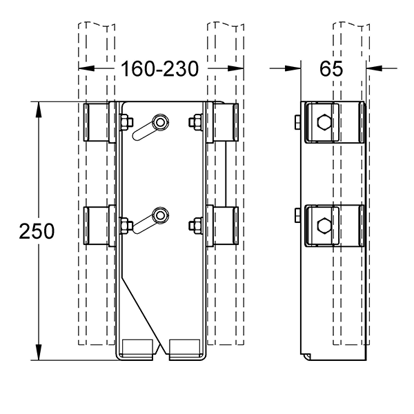 Крепеж для инсталляции Grohe Rapid Pro 39025000