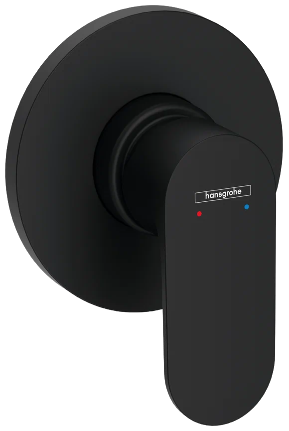 Смеситель для душа со скрытой монтажной частью, черный Hansgrohe Rebris S 72648670