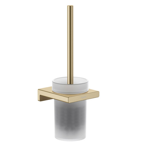 Туалетный ершик, комплект, шлифованная бронза Hansgrohe AddStoris 41752140