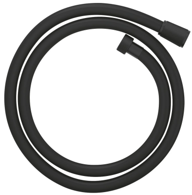 Душевой шланг 1250, черный Grohe Silverflex TwistStop 28362KF1