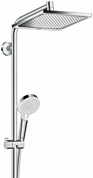 Душевая система с термостатом для ванны, хром Hansgrohe Crometta 240 Showerpipe 27298000