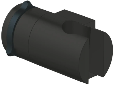 Держатель для ручного душа, настенный, регулируемый, черный Grohe New Tempesta 275952431