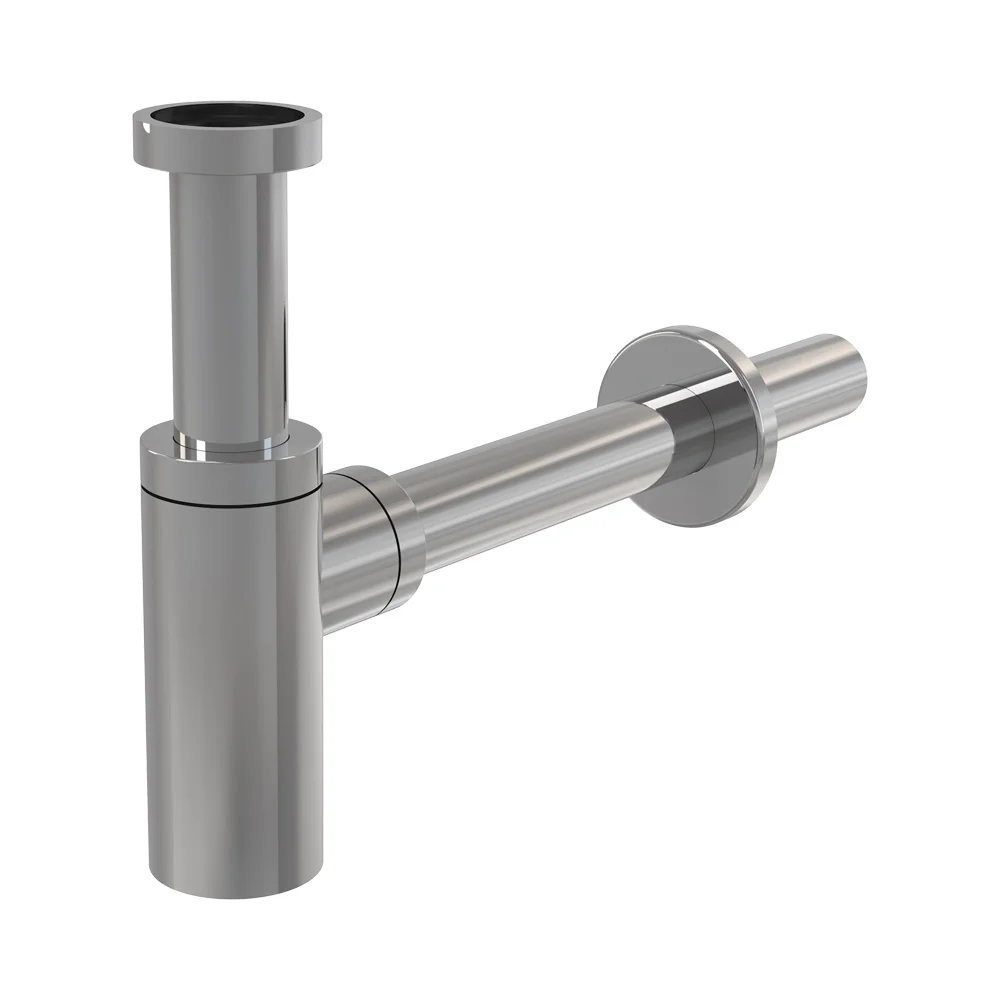 Сифон для раковины d32, хром Alcaplast Design A402
