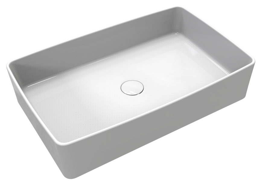 Раковина накладная 57, белая JOMOO 12719-1/01K-I011