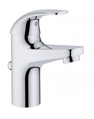 Смеситель для раковины с донным клапаном, хром Grohe BauCurve 23164000